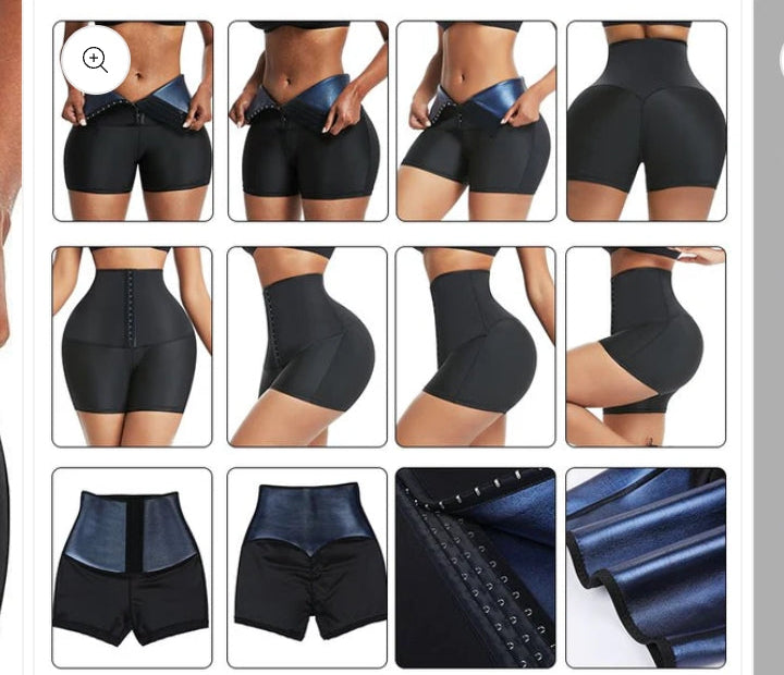 Neoprene fitness shorts