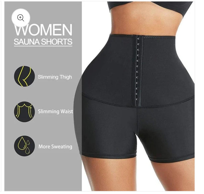 Neoprene fitness shorts