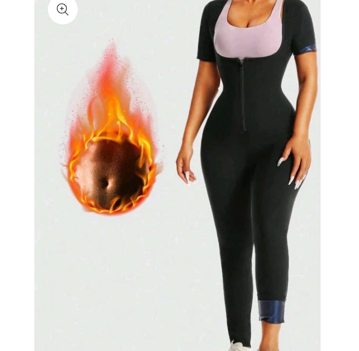 Heavy sweating jumpsuit